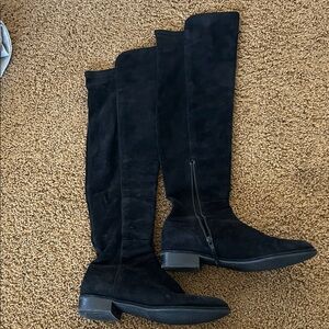 Stuart Weitzman Black Over-the-Knee Boots